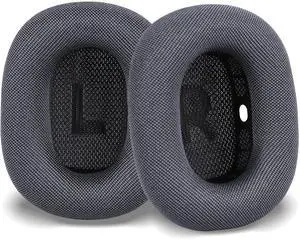 Ear Cushions Earpads for AirPods Max 1 & 2,Midnight Black | Upgraded Super Magnetic Snap, Mesh Fabric, Simple Quick Install, Noise Isolation, Enhanced Durability, Ergonomic, Acoustic Ac Ear Cushions Earpads for AirPods Max 1 & 2,Midnight Black | Upgraded Super Magnetic Snap, Mesh Fabric, Simple Quick Install, Noise Isolation, Enhanced Durability, Ergonomic, Acoustic Ac