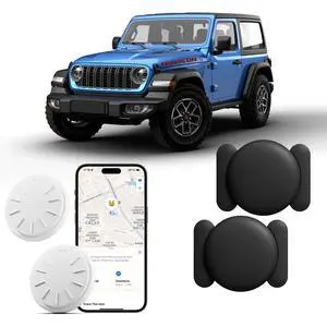 Car GPS Tracking Device for Vehicles,Cars etc,2PCS Real Time GPS Tracker for Car Work with Find My (iOS Only),Tracking Devices for Cars Hidden with Magnetic Case,No Monthly Fee (Black) Car GPS Tracking Device for Vehicles,Cars etc,2PCS Real Time GPS Tracker for Car Work with Find My (iOS Only),Tracking Devices for Cars Hidden with Magnetic Case,No Monthly Fee (Black)
