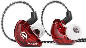 Bsinger BC100 in Ear Monitor Headphones Universal Fit Noise Isolating IEM Earphones for Musicians Singers Studio Audiophiles (Red) Bsinger BC100 in Ear Monitor Headphones Universal Fit Noise Isolating IEM Earphones for Musicians Singers Studio Audiophiles (Red)