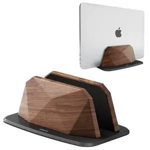 Vertical Laptop Stand - Walnut Adjustable Laptop Holder,Desktop Dock Compatible with All MacBook, Surface,Chromebook,Dell & More(Walnut) Vertical Laptop Stand - Walnut Adjustable Laptop Holder,Desktop Dock Compatible with All MacBook, Surface,Chromebook,Dell & More(Walnut)