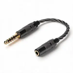 Zopsc Silver Plated Audio Adapter Cable 4.4mm Balanced Male to 3.5mm | Stereo Female Adapter Headphone Cable for NWZX507 DMPZ1 NWZX300A NWWM1Z Zopsc Silver Plated Audio Adapter Cable 4.4mm Balanced Male to 3.5mm | Stereo Female Adapter Headphone Cable for NWZX507 DMPZ1 NWZX300A NWWM1Z
