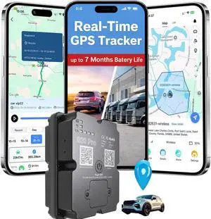 GPS Tracker for VehiclesReal Time Car Tracking Device with 7-Month Battery | with App Subscription Required, Strong Magnetic Mount, Anti Theft Locator, Full North America Coverage, Cancel Anytime GPS Tracker for VehiclesReal Time Car Tracking Device with 7-Month Battery | with App Subscription Required, Strong Magnetic Mount, Anti Theft Locator, Full North America Coverage, Cancel Anytime