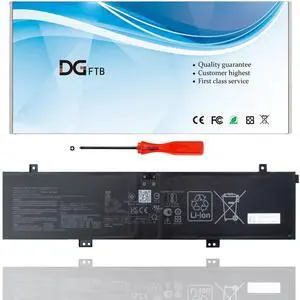 C41N2101 New Laptop Battery for ASUS ROG Zephyrusa G14 2022 FX517 GA402 GA402RJ GA402R UM6702RC K6501 M6501 TUF517 TUF571 FX517ZR-F15 0B200-04110000 (15.48V 76Wh/4770mAh) C41N2101 New Laptop Battery for ASUS ROG Zephyrusa G14 2022 FX517 GA402 GA402RJ GA402R UM6702RC K6501 M6501 TUF517 TUF571 FX517ZR-F15 0B200-04110000 (15.48V 76Wh/4770mAh)