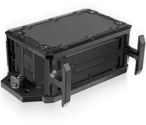 Track Mounted Battery Box for Fish Finders, Quick-Release Battery Storage & Mounting Platform for Switchblade Transducer Arm, Replace for CellBlok Box CLB-1002 Track Mounted Battery Box for Fish Finders, Quick-Release Battery Storage & Mounting Platform for Switchblade Transducer Arm, Replace for CellBlok Box CLB-1002