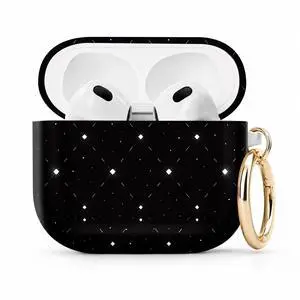 Compatible with Airpod 4 Case,TPU Cute Pattern Protective, Shockproof Anti Scratch Case with Keychain Ring, Supports Wireless Charging(Diamond Grid with Dots) Compatible with Airpod 4 Case,TPU Cute Pattern Protective, Shockproof Anti Scratch Case with Keychain Ring, Supports Wireless Charging(Diamond Grid with Dots)