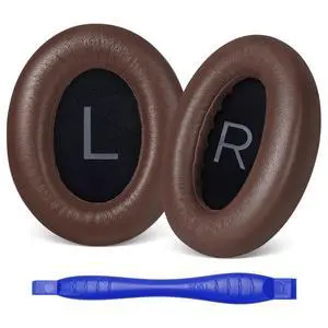 Replacement Ear Pads for Bose NC700 / 700 Noise Cancelling Headphones, Lambskin Leather Earpad Covers/Cushion Kit with Plush Memory Foam, Thickened Comfort, Tear-Resistant Seams(Brown) Replacement Ear Pads for Bose NC700 / 700 Noise Cancelling Headphones, Lambskin Leather Earpad Covers/Cushion Kit with Plush Memory Foam, Thickened Comfort, Tear-Resistant Seams(Brown)