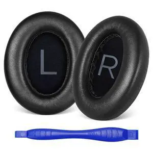 Replacement Ear Pads for Bose NC700 / 700 Noise Cancelling Headphones, Lambskin Leather Earpad Covers/Cushion Kit with Plush Memory Foam, Thickened Comfort, Tear-Resistant Seams (Black) Replacement Ear Pads for Bose NC700 / 700 Noise Cancelling Headphones, Lambskin Leather Earpad Covers/Cushion Kit with Plush Memory Foam, Thickened Comfort, Tear-Resistant Seams (Black)