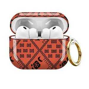 Compatible with AirPods Pro 3rd Generation Case (2025), Soft Cute TPU Drop Protective Shockproof Cover AirPods Pro 3 Case Accessories with Gold Keychain for Women Men Cute Geometric Pattern Compatible with AirPods Pro 3rd Generation Case (2025), Soft Cute TPU Drop Protective Shockproof Cover AirPods Pro 3 Case Accessories with Gold Keychain for Women Men Cute Geometric Pattern