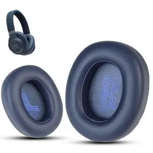 Memory Ear Pad Replacements for JBL Live 650 BTNC & E65BTNC, Compatible with JBL E65, E65BTNC, Duet NC, Live 650BTNC, Live 660 BTNC Headphones - Blue Memory Ear Pad Replacements for JBL Live 650 BTNC & E65BTNC, Compatible with JBL E65, E65BTNC, Duet NC, Live 650BTNC, Live 660 BTNC Headphones - Blue