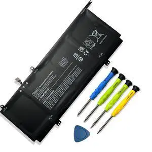61.4Wh SP04XL L28764-005 Laptop Battery Replacement for HP Spectre X360 13T-AP000 13-AP0XXX 13-AP0013DX 13-AP0045NR 13-AP0053DX Series HSTNN-IB8R HSTNN-OB1B L28538-AC1 TPN-Q203 15.4V 3990mAh 61.4Wh SP04XL L28764-005 Laptop Battery Replacement for HP Spectre X360 13T-AP000 13-AP0XXX 13-AP0013DX 13-AP0045NR 13-AP0053DX Series HSTNN-IB8R HSTNN-OB1B L28538-AC1 TPN-Q203 15.4V 3990mAh