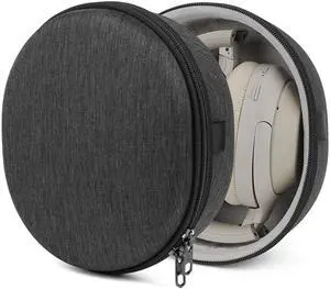 Shield Headphones Case Compatible with Sony WH-1000XM6, WH-1000XM4, WH-1000XM3, WH-H910N, WH-H900N, Replacement Hard Shell Travel Carrying Bag with Cable Storage (Dark Grey) Shield Headphones Case Compatible with Sony WH-1000XM6, WH-1000XM4, WH-1000XM3, WH-H910N, WH-H900N, Replacement Hard Shell Travel Carrying Bag with Cable Storage (Dark Grey)