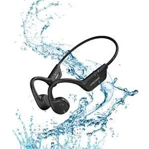 Bone Conduction Headphones IPX8 Swimming Waterproof Dustproof Sweatproof MP3 Player Headset Underwater Music Player 32GB Memory, Open-Ear Wireless Bluetooth 5.4 with Mic for Running, Cycling Bone Conduction Headphones IPX8 Swimming Waterproof Dustproof Sweatproof MP3 Player Headset Underwater Music Player 32GB Memory, Open-Ear Wireless Bluetooth 5.4 with Mic for Running, Cycling