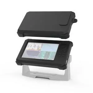 Fish Finder Silicone Skin Protective Case and Sun Cover for Lowrance Eagle 7 Full-Coverage, Anti-Scratch, Non-Slip CaseBlack Fish Finder Silicone Skin Protective Case and Sun Cover for Lowrance Eagle 7 Full-Coverage, Anti-Scratch, Non-Slip CaseBlack