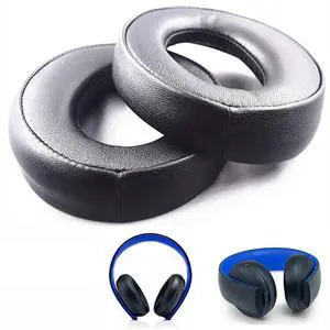CECHYA-0083 Replacement Ear Pads Ear Pads for Sony Gold Wireless PS3 PS4 7.1 Virtual Surround Headphones (Black) CECHYA-0083 Replacement Ear Pads Ear Pads for Sony Gold Wireless PS3 PS4 7.1 Virtual Surround Headphones (Black)