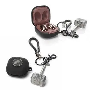 Case for Samsung Galaxy Buds FE(2023) / Buds2 Pro(2022) / Buds 2(2021) / Buds Pro(2021) / Buds Live(2020) Earbuds with Doll Lanyard, Cute Cartoon Skin Design, Silicone Wireless Cover Case for Samsung Galaxy Buds FE(2023) / Buds2 Pro(2022) / Buds 2(2021) / Buds Pro(2021) / Buds Live(2020) Earbuds with Doll Lanyard, Cute Cartoon Skin Design, Silicone Wireless Cover
