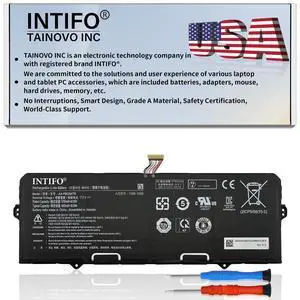 45.5Whr AA-PBQN4TR Laptop Battery Compatible with Samsung Galaxy Chromebook 2 XE530QDA 13.3" Series XE530QDA-KA1US XE530QDA-KA2US XE530QDA-KB1US XE530QDA-KB2US Notebook BA43-00395A 45.5Whr AA-PBQN4TR Laptop Battery Compatible with Samsung Galaxy Chromebook 2 XE530QDA 13.3" Series XE530QDA-KA1US XE530QDA-KA2US XE530QDA-KB1US XE530QDA-KB2US Notebook BA43-00395A