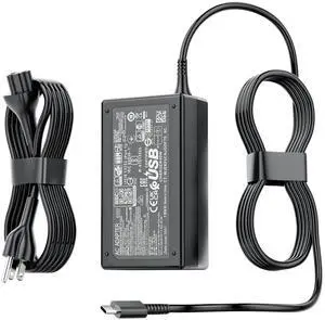 65W 45W USB C Laptop Charger Compatible with HP Spectre x360, Elitebook x360, Envy, Omnibook, Chromebook, Elite x2, Zbook, ProBook Travel Type C AC Adapter Power Cord Supply 65W 45W USB C Laptop Charger Compatible with HP Spectre x360, Elitebook x360, Envy, Omnibook, Chromebook, Elite x2, Zbook, ProBook Travel Type C AC Adapter Power Cord Supply