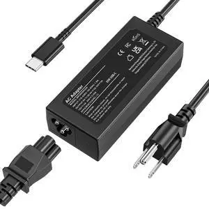 65W Universal USB C Laptop Charger | Compatible with HP Chromebook Lenovo ThinkPad and Yoga Dell Latitude Acer Chromebook ASUS Samsung and Google Laptops 65W Universal USB C Laptop Charger | Compatible with HP Chromebook Lenovo ThinkPad and Yoga Dell Latitude Acer Chromebook ASUS Samsung and Google Laptops