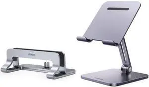 Vertical Laptop Stand Bundle with Tablet Stand Holder Vertical Laptop Stand Bundle with Tablet Stand Holder