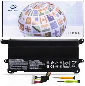 A32N1511 67Wh Laptop Battery Replacement for ASUS ROG G752 G752V G752VL | G752VT G752VM G752VY G752VS GFX72J GFX72VT GFX72VL6700 GFX72VY6820 A32LM9H 0B110-00370000 11.25V 6000mAh A32N1511 67Wh Laptop Battery Replacement for ASUS ROG G752 G752V G752VL | G752VT G752VM G752VY G752VS GFX72J GFX72VT GFX72VL6700 GFX72VY6820 A32LM9H 0B110-00370000 11.25V 6000mAh
