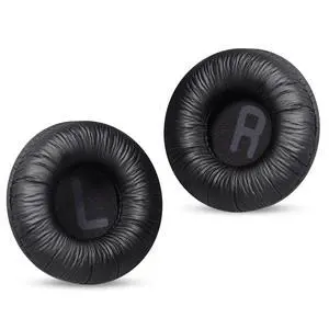 Headphones Replacement Ear Pads, Cushions for JBL Tune T500BT/T450BT/510BT/520BT/570BT, Crinkled Leather Enhanced Breathability and Friction Ear Pads Cushions with High-Density Foam - Black Headphones Replacement Ear Pads, Cushions for JBL Tune T500BT/T450BT/510BT/520BT/570BT, Crinkled Leather Enhanced Breathability and Friction Ear Pads Cushions with High-Density Foam - Black