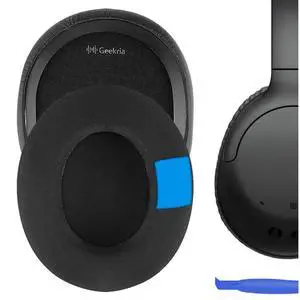Sport Cooling Gel Replacement Ear Pads Compatible with Sony WH-CH700N, WH-CH710N, WH-CH720N Headphones, Ear Cushions with Video Guide (Black) Sport Cooling Gel Replacement Ear Pads Compatible with Sony WH-CH700N, WH-CH710N, WH-CH720N Headphones, Ear Cushions with Video Guide (Black)