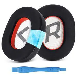 Ear Pads Replacement for Plantronics Voyager 8200 UC/Backbeat Pro 2 - Black | GVOEARS Ear Pads Cushions with Premium ICE Silk Fabric, Softer Memory Foam Noise Canceling Ear Pads Replacement for Plantronics Voyager 8200 UC/Backbeat Pro 2 - Black | GVOEARS Ear Pads Cushions with Premium ICE Silk Fabric, Softer Memory Foam Noise Canceling