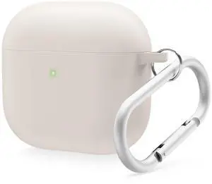 Liquid Hybrid Case for AirPods 4 | Triple Layer Protection, Keychain Included, Wireless Charging, Shock Resistant (Stone) Liquid Hybrid Case for AirPods 4 | Triple Layer Protection, Keychain Included, Wireless Charging, Shock Resistant (Stone)