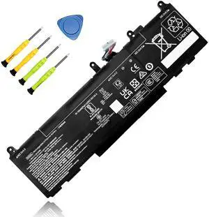 BX03XL N59787-005 Replacement Laptop Battery for HP EliteBook 830 835 840 845 860 865 G11 ZBook Firefly 14 16 G11 Series BX03056XL BXO3XL N59733-B71 N59733-2D1 TPN-DB1S 56.04Wh 4646mAh BX03XL N59787-005 Replacement Laptop Battery for HP EliteBook 830 835 840 845 860 865 G11 ZBook Firefly 14 16 G11 Series BX03056XL BXO3XL N59733-B71 N59733-2D1 TPN-DB1S 56.04Wh 4646mAh