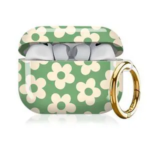 Compatible with AirPod Pro 3rd Generation Case 2025,Fashion Protective Cover with Keychain, Anti-Scratch, Drop Protection,Shockproof Cover for AirPod Pro 3 Women(Vintage Groovy Flowers) Compatible with AirPod Pro 3rd Generation Case 2025,Fashion Protective Cover with Keychain, Anti-Scratch, Drop Protection,Shockproof Cover for AirPod Pro 3 Women(Vintage Groovy Flowers)