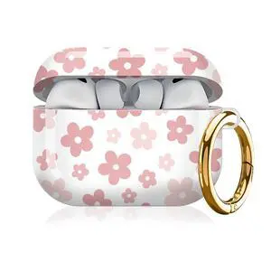 Compatible with AirPod Pro 3rd Generation Case 2025,Fashion Protective Cover with Keychain, Anti-Scratch, Drop Protection,Shockproof Cover for AirPod Pro 3 Women(Pink Flower) Compatible with AirPod Pro 3rd Generation Case 2025,Fashion Protective Cover with Keychain, Anti-Scratch, Drop Protection,Shockproof Cover for AirPod Pro 3 Women(Pink Flower)