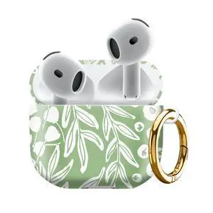 Compatiable with AirPod 4 Protective Case 2024, Soft Protective Case with Keychain for Women,Cute Shockproof Charging Case Cover for AirPod 4(Doodled Botany Plants) Compatiable with AirPod 4 Protective Case 2024, Soft Protective Case with Keychain for Women,Cute Shockproof Charging Case Cover for AirPod 4(Doodled Botany Plants)