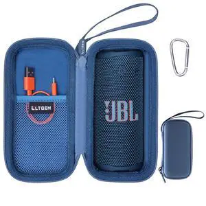 LTGEM Case for JBL Grip Portable Bluetooth Speaker | Hard EVA Shell, Water-Resistant, Shock Protection, Scratch-Resistant Interior, Portable Travel Storage Case Only LTGEM Case for JBL Grip Portable Bluetooth Speaker | Hard EVA Shell, Water-Resistant, Shock Protection, Scratch-Resistant Interior, Portable Travel Storage Case Only