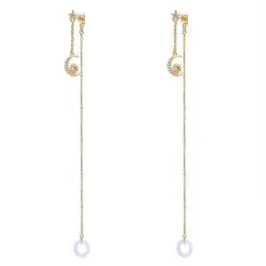 Anti-lost Holder Earrings for AirPods 14K Gold Plated Wireless Earbuds Earrings Dangle Earring Wireless Earphone Holder Strap Compatible with AirPods Pro 1 & 2 (Ear Stud-1) Anti-lost Holder Earrings for AirPods 14K Gold Plated Wireless Earbuds Earrings Dangle Earring Wireless Earphone Holder Strap Compatible with AirPods Pro 1 & 2 (Ear Stud-1)