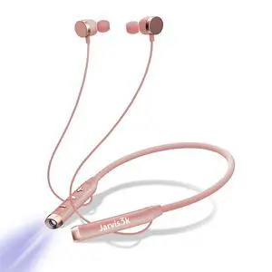 Flashlight Wireless Headphones Neck Reading Light Bluetooth HQ Sound USB-C Fast Charging Long Battery Life Use Anytime Anywhere (Pink) Flashlight Wireless Headphones Neck Reading Light Bluetooth HQ Sound USB-C Fast Charging Long Battery Life Use Anytime Anywhere (Pink)