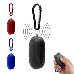 Personal Safety Alarm for Women, 120DB, Black | Dual LED flashlight and keychain attachment deliver a loud deterrent alert on the go Personal Safety Alarm for Women, 120DB, Black | Dual LED flashlight and keychain attachment deliver a loud deterrent alert on the go