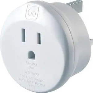 US to UK Plug Adapter, Travel Adapter | Earthed Adapter for Small Electrical Devices, Travel Essentials for North American Travelers to the UK US to UK Plug Adapter, Travel Adapter | Earthed Adapter for Small Electrical Devices, Travel Essentials for North American Travelers to the UK