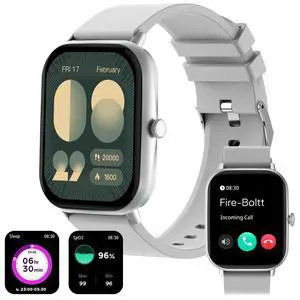 Ninja Call Pro Max 51.05mm (2.01 inch) Display Smart Watch, Bluetooth Calling, 120+ Sports Modes, Health Suite, Voice Assistance (Grey) Ninja Call Pro Max 51.05mm (2.01 inch) Display Smart Watch, Bluetooth Calling, 120+ Sports Modes, Health Suite, Voice Assistance (Grey)
