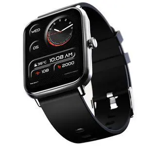 Ninja Call Pro Plus 46.48mm (1.83 inch) Smart Watch with Bluetooth Calling, AI Voice Assistance, 120 Sports Modes IP67 Rating, 240 * 280 Pixel High Resolution (Black) Ninja Call Pro Plus 46.48mm (1.83 inch) Smart Watch with Bluetooth Calling, AI Voice Assistance, 120 Sports Modes IP67 Rating, 240 * 280 Pixel High Resolution (Black)