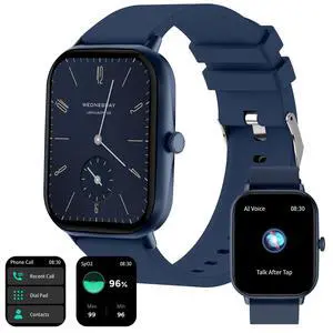 Ninja Call Pro Max 51.05mm (2.01 inch) HD Display Smart Watch, Bluetooth Calling, 120+ Sports Modes, Health Suite, Voice Assistance (Blue) Ninja Call Pro Max 51.05mm (2.01 inch) HD Display Smart Watch, Bluetooth Calling, 120+ Sports Modes, Health Suite, Voice Assistance (Blue)