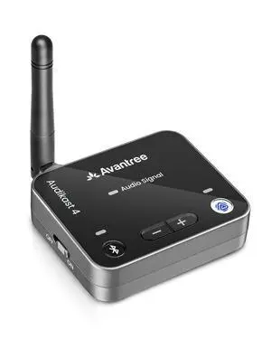 Audikast 4T - Auracast TV Transmitter for Selected Hearing Aids | For selected Auracast hearing aids and headphones, with Bluetooth 5.4, aptX Adaptive, aptX HD, optical and AUX inputs Audikast 4T - Auracast TV Transmitter for Selected Hearing Aids | For selected Auracast hearing aids and headphones, with Bluetooth 5.4, aptX Adaptive, aptX HD, optical and AUX inputs