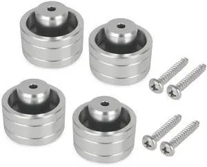 Turntable Isolation Feet for Pioneer PL-512 PL-514 4 Pack | Fits PL-516 PL-518 PL-540 And PL-560, Aluminum Construction, Anti-Vibration Design, Improves Sound Quality Turntable Isolation Feet for Pioneer PL-512 PL-514 4 Pack | Fits PL-516 PL-518 PL-540 And PL-560, Aluminum Construction, Anti-Vibration Design, Improves Sound Quality