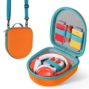 Hard Travel Case Compatible with Yoto Mini Kids Audio Music Player & Headphones, Carrying Case with Adjustable Shoulder Strap Holds Yoto Mini (2024 Edition), Headphones and Up to 30 Audiobook Cards Hard Travel Case Compatible with Yoto Mini Kids Audio Music Player & Headphones, Carrying Case with Adjustable Shoulder Strap Holds Yoto Mini (2024 Edition), Headphones and Up to 30 Audiobook Cards