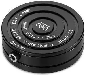 Nobsound D60 50 / 60Hz Stroboscopic Speed Strobe Light Tachometer Disc for Turntable LP Record Player Nobsound D60 50 / 60Hz Stroboscopic Speed Strobe Light Tachometer Disc for Turntable LP Record Player