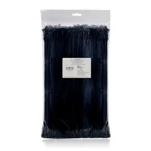 12 Inch Nylon Cable Tie, Black, Multipurpose Heavy Duty, 500 Pack | Self-Locking, Cord and Wire Management, For Home, Office, Workshop 12 Inch Nylon Cable Tie, Black, Multipurpose Heavy Duty, 500 Pack | Self-Locking, Cord and Wire Management, For Home, Office, Workshop