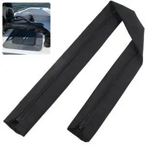 48 Inch Zippered Rigging Sleeve,Trolling Motor Cable Organizer Sleeve, Zippered Heavy Duty 600D Waterproof Marine Cable Jacket, Universal Fit for Yacht Cable Management Kit 48 Inch Zippered Rigging Sleeve,Trolling Motor Cable Organizer Sleeve, Zippered Heavy Duty 600D Waterproof Marine Cable Jacket, Universal Fit for Yacht Cable Management Kit
