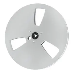 7 Inch Empty Tape Reel, 1/4 Inch Aluminum Takeup Reel | Aircraft-grade aluminum construction with CNC machining and 3-hole design for Pioneer, Akai and TEAC systems 7 Inch Empty Tape Reel, 1/4 Inch Aluminum Takeup Reel | Aircraft-grade aluminum construction with CNC machining and 3-hole design for Pioneer, Akai and TEAC systems
