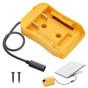 Starlink Mini Battery Adapter DC Power Cable, 1FT 18AWG Heavy Duty Portable Cord for Starlink Mini Accessories Setup to 12V/24V Batteries, for Off-Grid, Camping, RV, Marine, and Emergency Use Yellow Starlink Mini Battery Adapter DC Power Cable, 1FT 18AWG Heavy Duty Portable Cord for Starlink Mini Accessories Setup to 12V/24V Batteries, for Off-Grid, Camping, RV, Marine, and Emergency Use Yellow