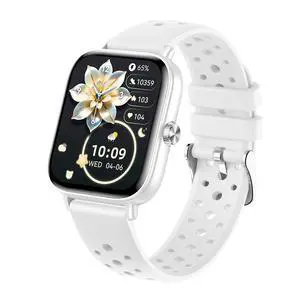 Smart Watch for Women, 1.83" HD Smartwatch Compatible Android & iOS (Answer/Make Calls), 130+ Sport Modes Fitness Tracker with Heart Rate/Sleep/SpO2 Monitor, IP68 Waterproof(Silver) Smart Watch for Women, 1.83" HD Smartwatch Compatible Android & iOS (Answer/Make Calls), 130+ Sport Modes Fitness Tracker with Heart Rate/Sleep/SpO2 Monitor, IP68 Waterproof(Silver)