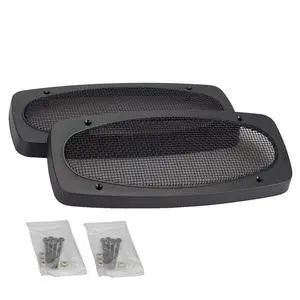 4x10 Speaker Grills - Black Wire Mesh for RV, Marine, & Auto (Pair) 4x10 Speaker Grills - Black Wire Mesh for RV, Marine, & Auto (Pair)